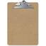 Officemate OIC 83500 Oic Hardwood Clipboard - 1 Clip Capacity - 8 12 X