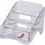 Officemate OIC 08930 Oic 4-tier Bca Business Card Holder - 4 X 3.8 X 4