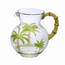 Leadingware AC-0611 Acrylic Serving Pitcher With Bamboo Handle 3 Qt
