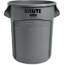 Rubbermaid FG262000GRAY Commercial Brute Round 20-gallon Container - 2