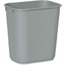Rubbermaid FG295500GRAY Commercial Standard Series Wastebaskets - 3.41