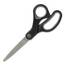 Sparco SPR 25225 Straight Rubber Handle Scissors - 7 Overall Length - 