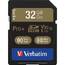 Verbatim 49196 32gb Pro Plus 600x Sdhc Memory Card, Uhs-i V30 U3 Class