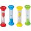 Teacher TCR 20663 Small Sand Timers Set - Skill Learning: Timing - 4 P