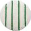 Rubbermaid RCP P26900 Commercial Green Stripe Carpet Bonnet - Scrubber