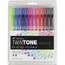 Tombow TOM 61500 Twintone Brights Dual-tip Marker Set - Extra Fine Mar