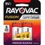 Spectrum RAY A16042TFUSK Rayovac Fusion Advanced Alkaline 9v Batteries