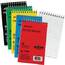 Tops TOP 25093BD Ampad Memo Book - 50 Sheets - Wire Bound - 3 X 5 - Wh