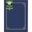 Geographics GEO 49017 Letter Certificate Holder - 8 12 X 11 - Navy - 1