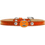 Mirage 685-02 OR12 Pumpkin Charm Dog Collar Orange Ice Cream Size 12