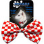 Mirage 48-09 Dog Bow Tie Checkered Red