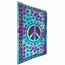 Wild TAPS1088 Tie Dye Peace Sign Tapestry Wall Hanging Coverlet