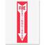 Tarifold TFI P1949FE Tarifold Safety Sign Inserts - 6  Pack - Fire Ext