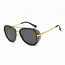 Iris PRSR-T60102-T020-G Round Polarized Glitter Fashion Sunglasses