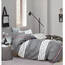 Say HS-13-C-T Kevin Graywhite Striped 100% Cotton Reversible Comforter