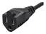Monoprice 1303 Power Adapter Cord Cable-black 6ft
