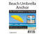 Bulk GE547 3-tier Beach Umbrella Screw Anchor