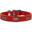 Mirage 83-120 Rd14 Peppermint Widget Leather Dog Collar Red 14