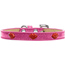 Mirage 633-8 PK18 Red Glitter Lips Widget Dog Collar Pink Ice Cream Si