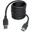 Tripp U320-006-BK 6ft Usb 3.0 Superspeed A-a Cable M-m 28-24 Awg 5 Gbp