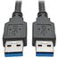 Tripp U320-006-BK 6ft Usb 3.0 Superspeed A-a Cable M-m 28-24 Awg 5 Gbp