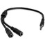 Startech MUYHSMFF Cable  3.5mm 4-pin To 2x3 Pin 3.5mm Headset Adapter 