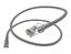 Unirise 10033 Clearfit Cat6 Patch Cable, Gray, Snagless, 8ft