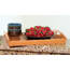 Clipper 8864 Bamboo Serving Tray Curved End