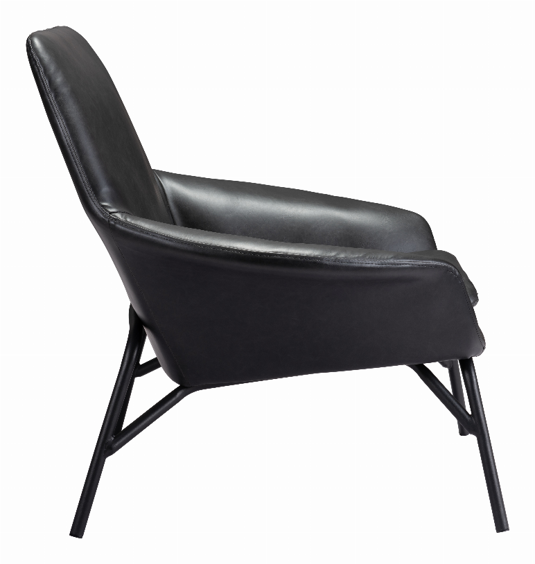 Zuo 109241 Javier Accent Chair Black