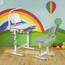 Relaunch MI-10211 Kids Desk And Chair Set Gray