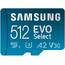 Samsung MB-ME512KA/AM Evo Select + Adapter 512gb Microsdxc 130mb S Ful