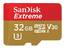 Sandisk 6A9765 Extreme Microsdhc Memory Card, 32gb, Class 10, 9060mbs,