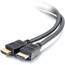 C2g 50182 Ethernet Cable, 4k High Speed Hdmi Cable, Black In Wall Hdmi