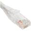 Cablesys ICC-ICPCSP10WH Patch Cord Cat5e Clear Boot 10' White