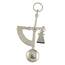 American AMWHANDSIL Hand Held Mechanical Hanging Scale Silver 4 Oz.cap