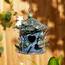 Accent 4506157 Whimsical Blue Metal Birdhouse