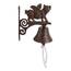 Accent 4506249 Wall-mounted Cast Iron Pig With Wings Bell