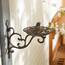 Accent 4506480 Wall-mounted Cast Iron Scrolled Bracket With Bird Feede