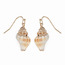 Dobbi HDE2284 Sea Shell Drop Dangling Earrings With Gold Effect ( Vari