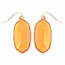 Dobbi VE-1117NOPE Gem Cut Small Drop Earrings ( Variety Of Colors Avai