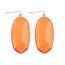 Dobbi VE-1117NOR Gem Cut Small Drop Earrings ( Variety Of Colors Avail