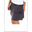 Island SH001-5006B-P3 3 Tier Printed Skort With The Ruffle In The Cent