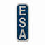 K9 ESA_BlueWhite_2x6_V Esaservice Animal Patches (pack Of 1)