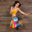 Jayli PS22-5WPants:PS22-5-L Little Rainbow Pants Cotton Lycra Rainbow 