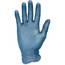 The SZN GVP9SM1BL Safety Zone 3 Mil General-purpose Vinyl Gloves - Sma