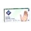 The SZN GVEPSM1C Safety Zone Powder Free Clear Vinyl Gloves - Small Si