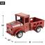 Accent 10016041 Metal Red Truck Planter With Solar-powered Headlights