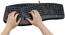 Adesso AKB-160UB Slim Multimedia Usb Ergonomic Desktop Keyboard, With 