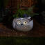 Accent 4506647 Owl Garden Planter With Solar Light-up Eyes