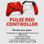 Microsoft QAU-00011 Xbox Core Wireless Controller  Pulse Red